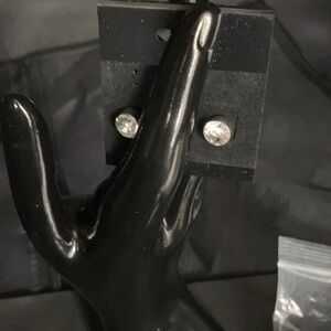 Elegant Silver Stud Earrings